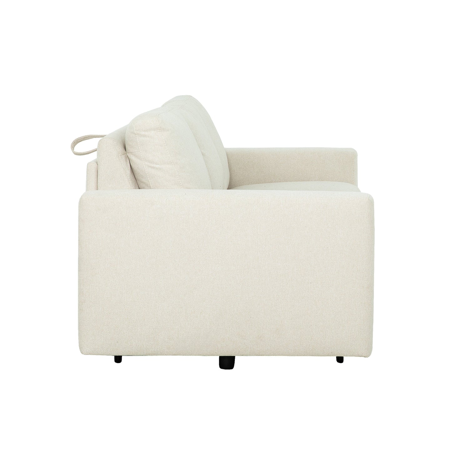 Stearns & Foster® Paolo 82 in. Queen Sleeper Sofa with 5in Memory Foam Mattress