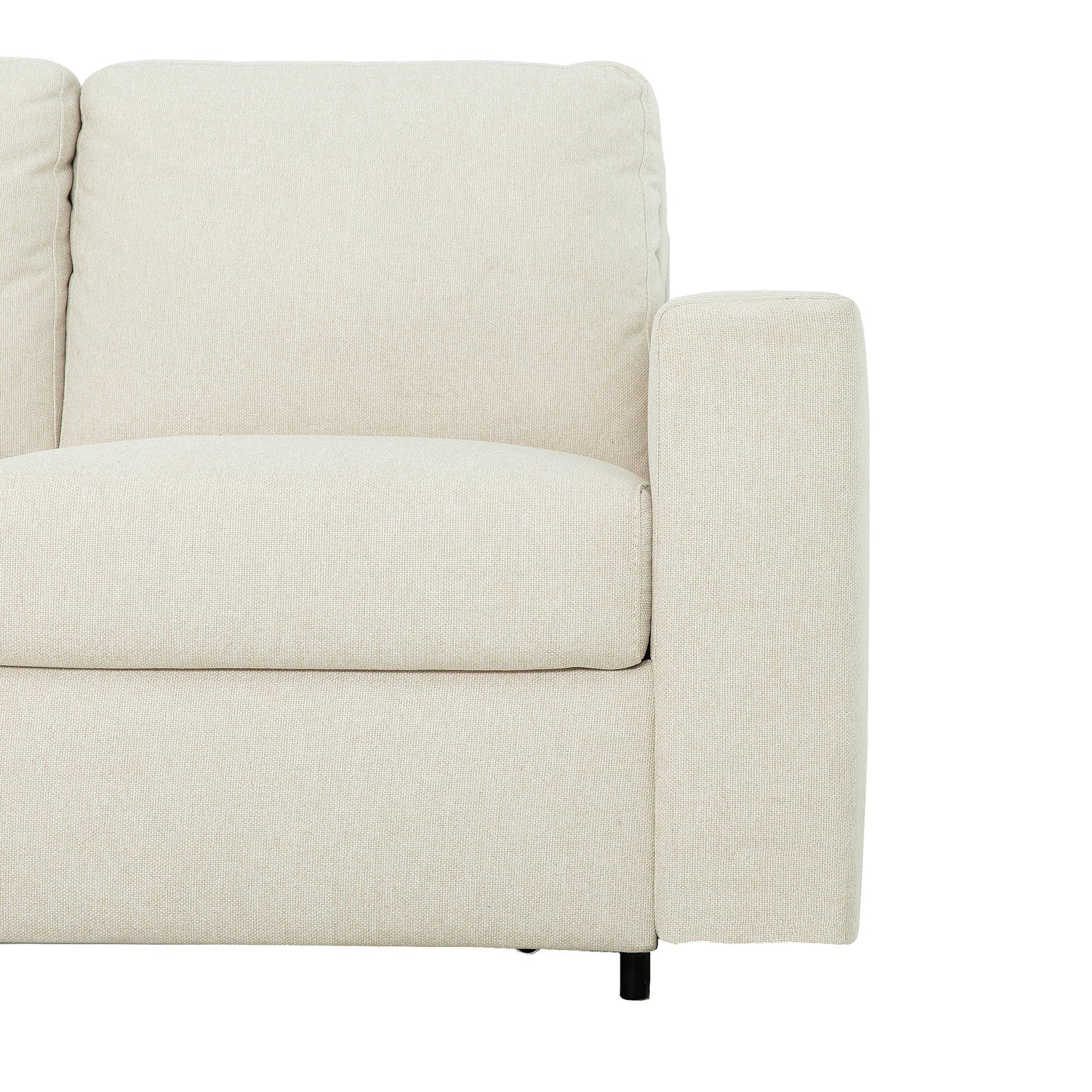 Stearns & Foster® Paolo 82 in. Queen Sleeper Sofa with 5in Memory Foam Mattress
