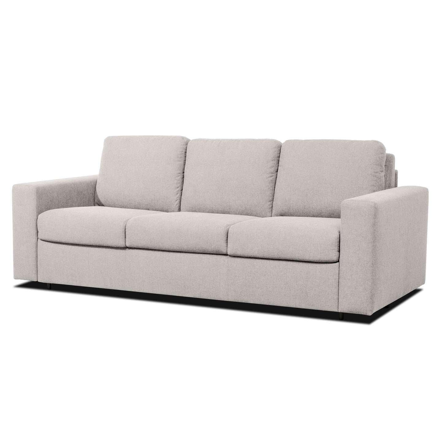 Stearns & Foster® Paolo 82 in. Queen Sleeper Sofa with 5in Memory Foam Mattress