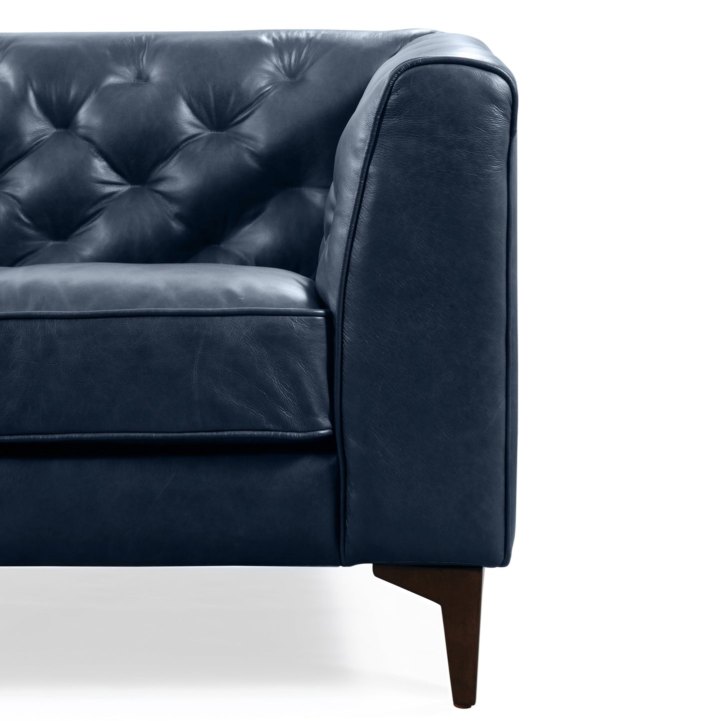 Poly & Bark Essex 89 Sofa - Full Grain Genuine Italian Leather