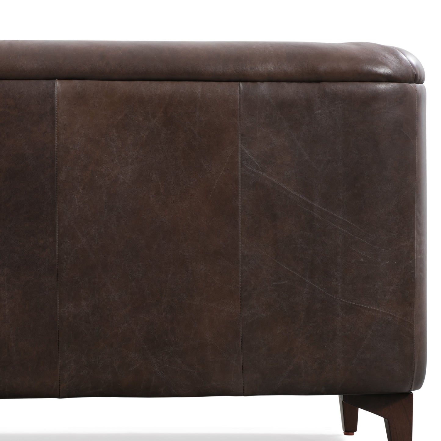 Poly & Bark Essex 89 Sofa - Full Grain Genuine Italian Leather