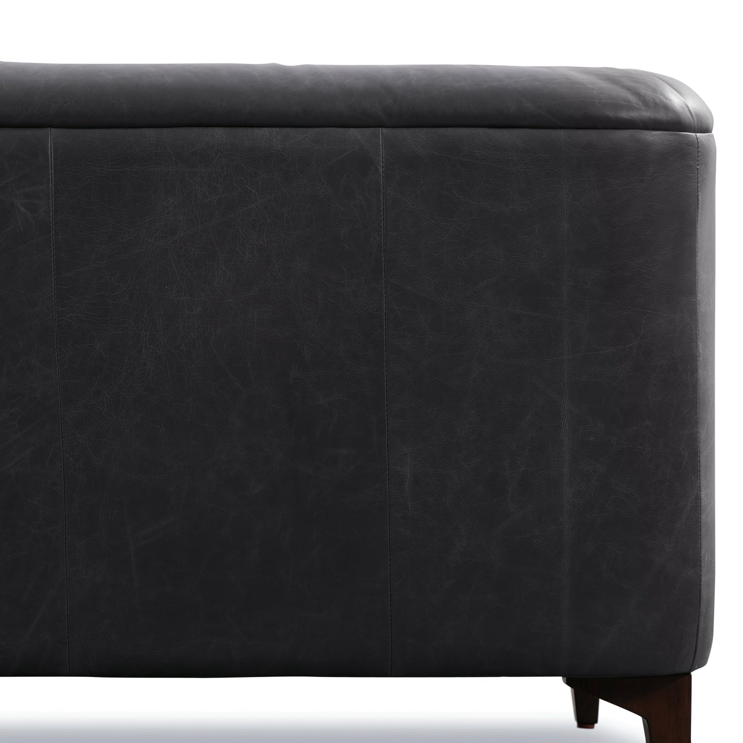 Poly & Bark Essex 89 Sofa - Full Grain Genuine Italian Leather