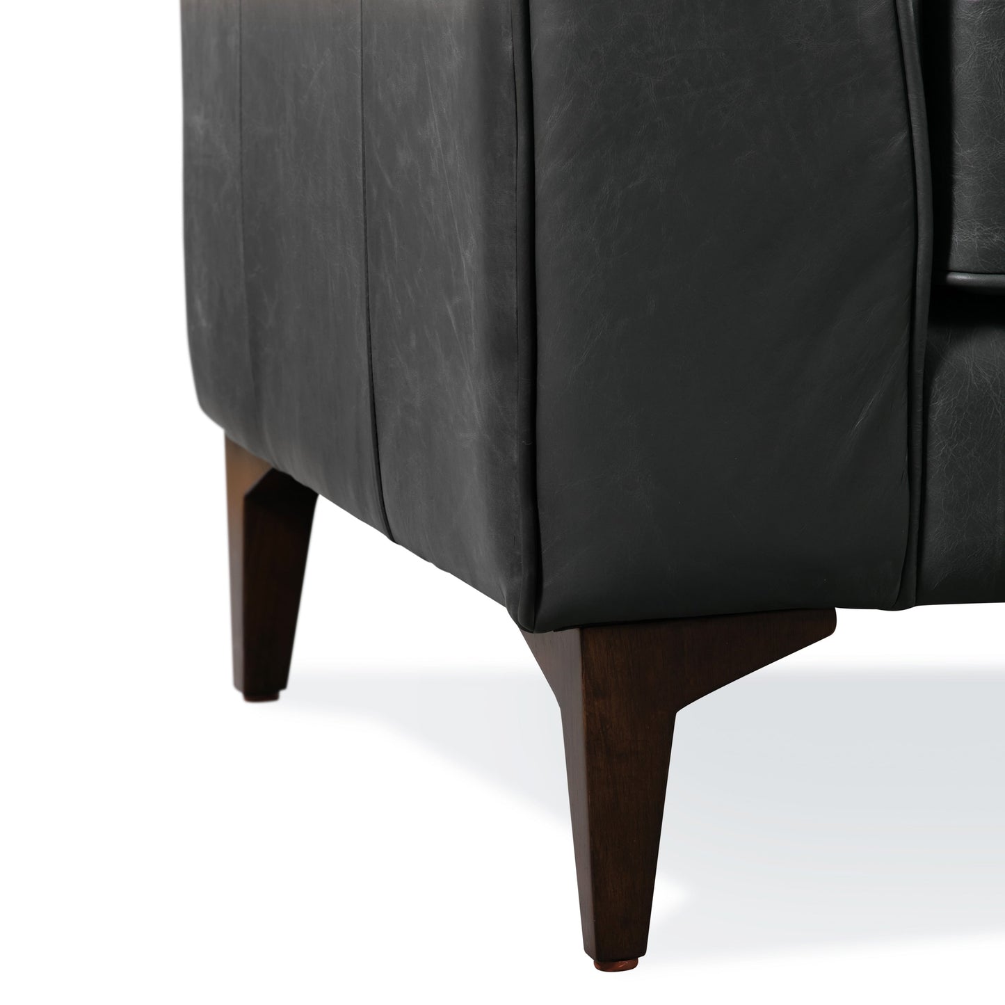 Poly & Bark Essex 89 Sofa - Full Grain Genuine Italian Leather