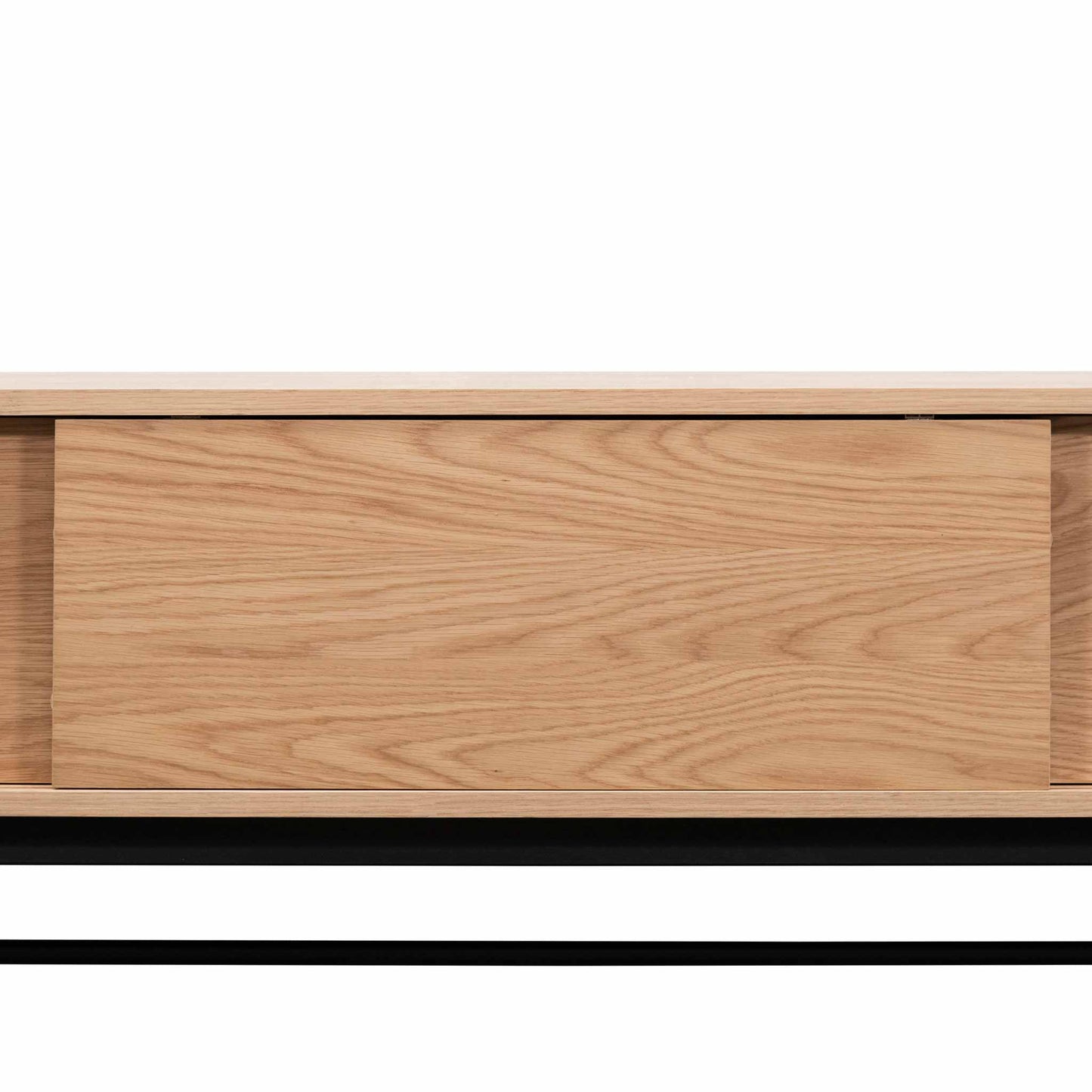 Christie 2.1m Wooden Entertainment TV Unit - Natural
