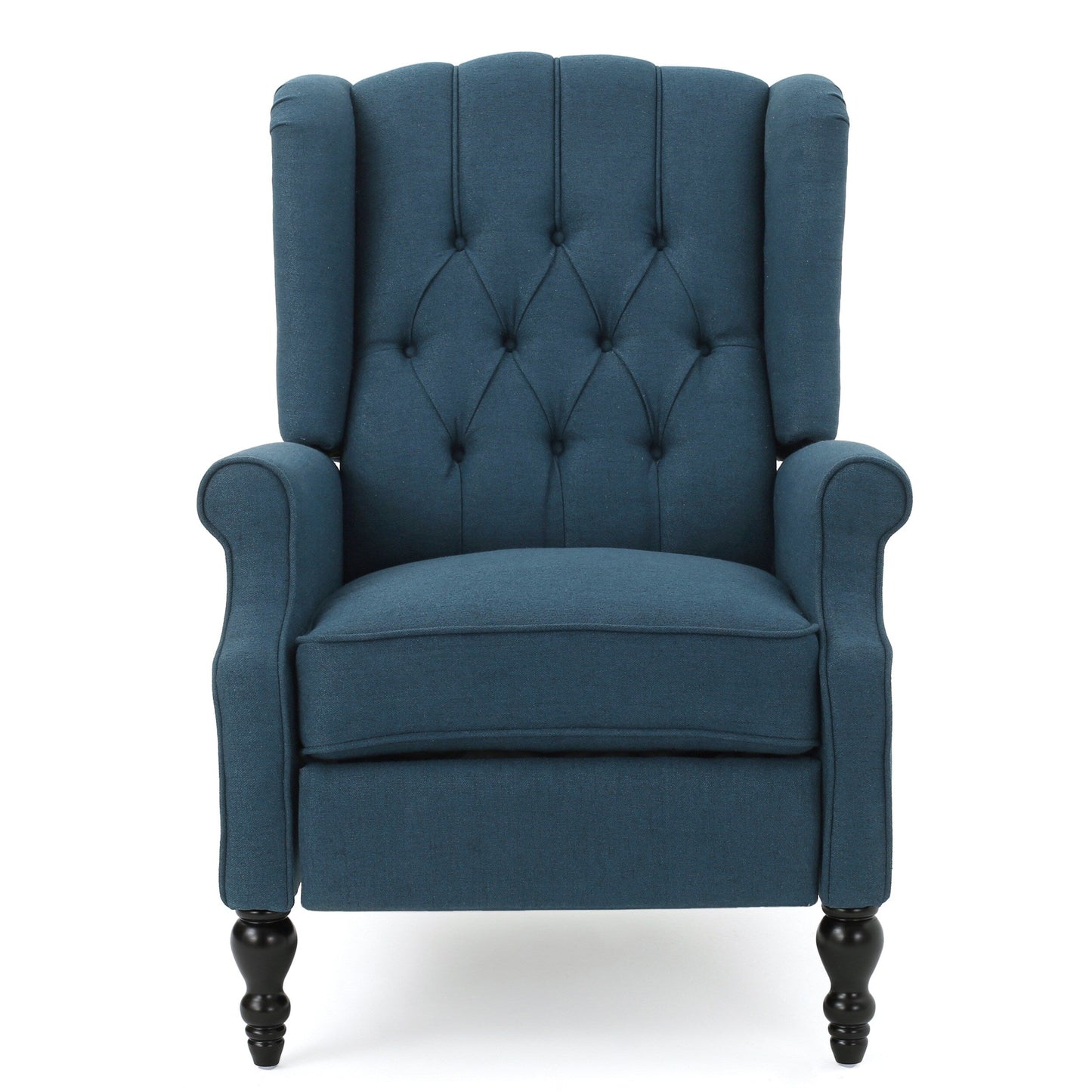 Walter Tufted Fabric Wingback Recliner Club Chair by Christopher Knight Home