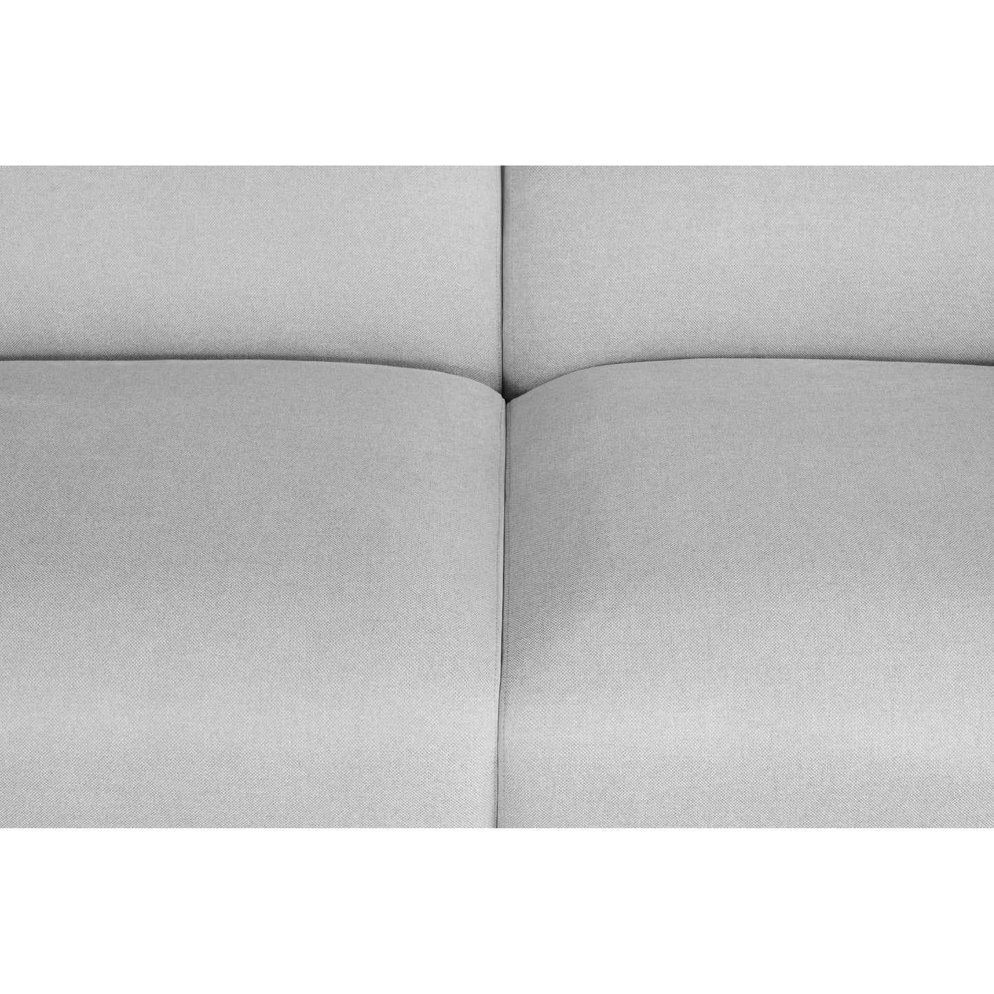 Whisper Upholstered Conversation Set with Modular Chairs, Attachable Arms and Ottoman Living Room Sectional Set