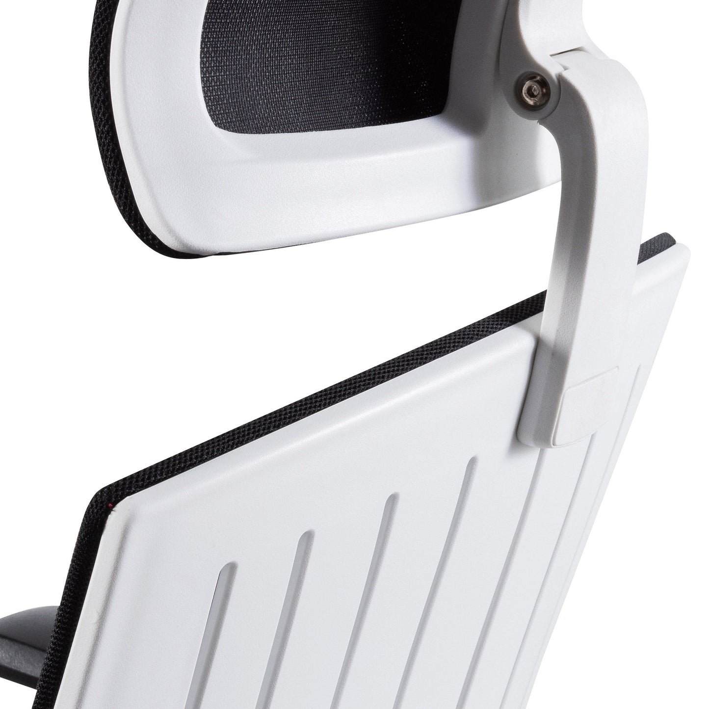 Caleb Mesh Office Chair - Black and White