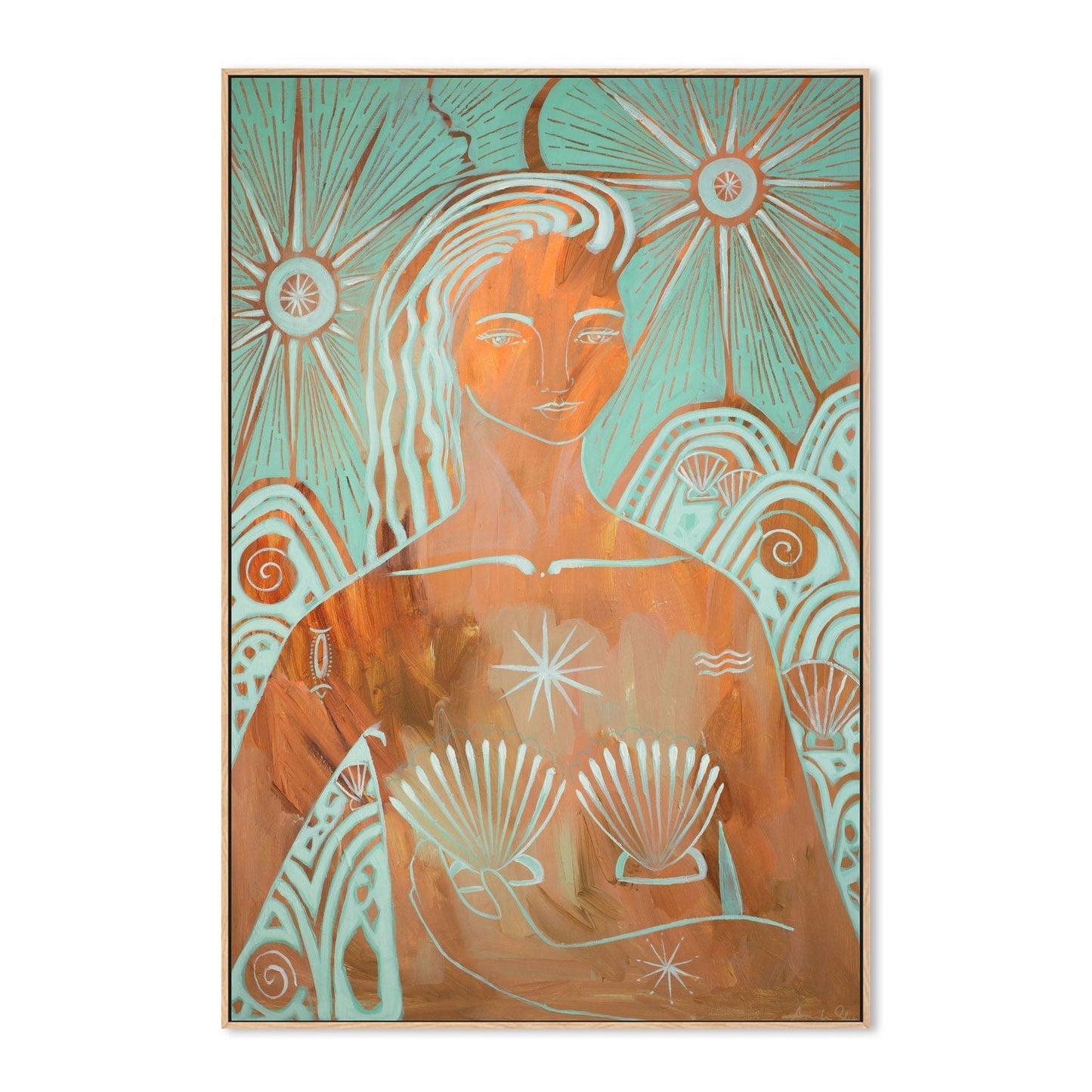 Amazonite Mermaid, By Amanda Skye