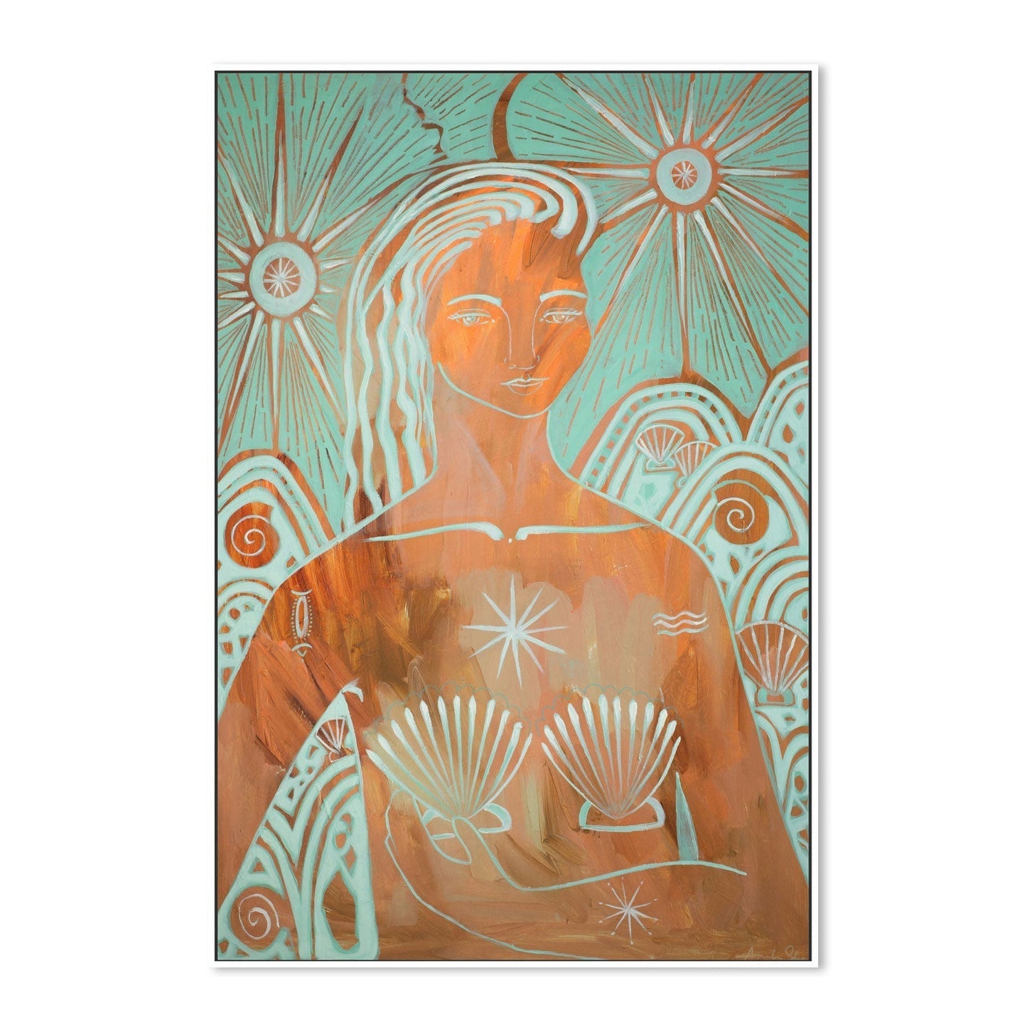 Amazonite Mermaid, By Amanda Skye