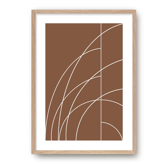 Arc Wall Art Print - Clay