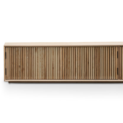 Dahlia 2m Wooden TV Entertainment Unit - Natural Ash