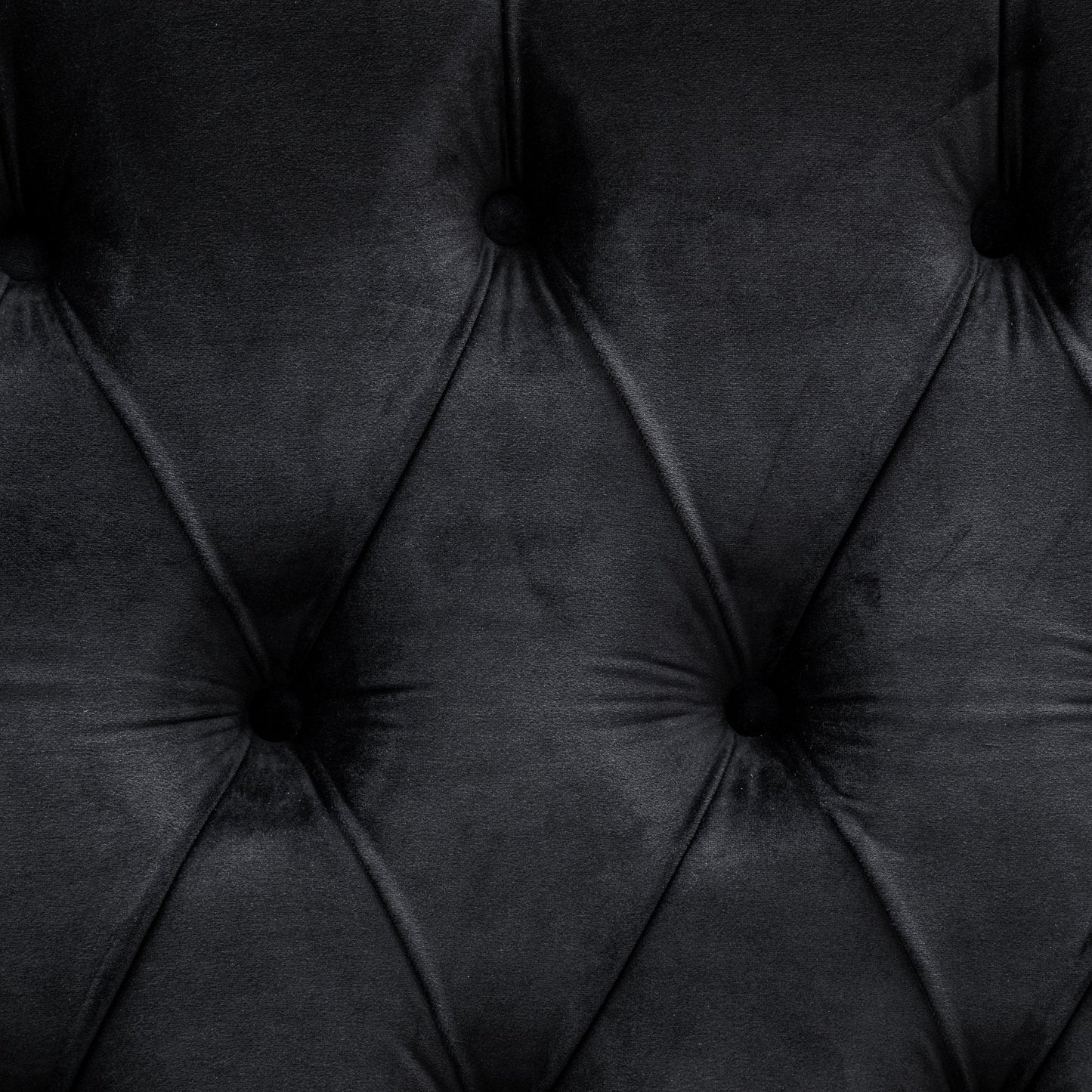 Carolina King Bed Frame - Black Velvet - Last One