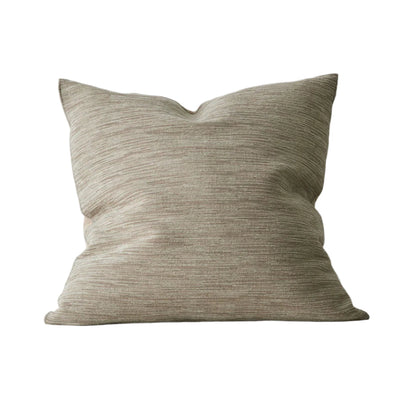 Dania 50cm Woven Texture with Overlocked Edge Cushion