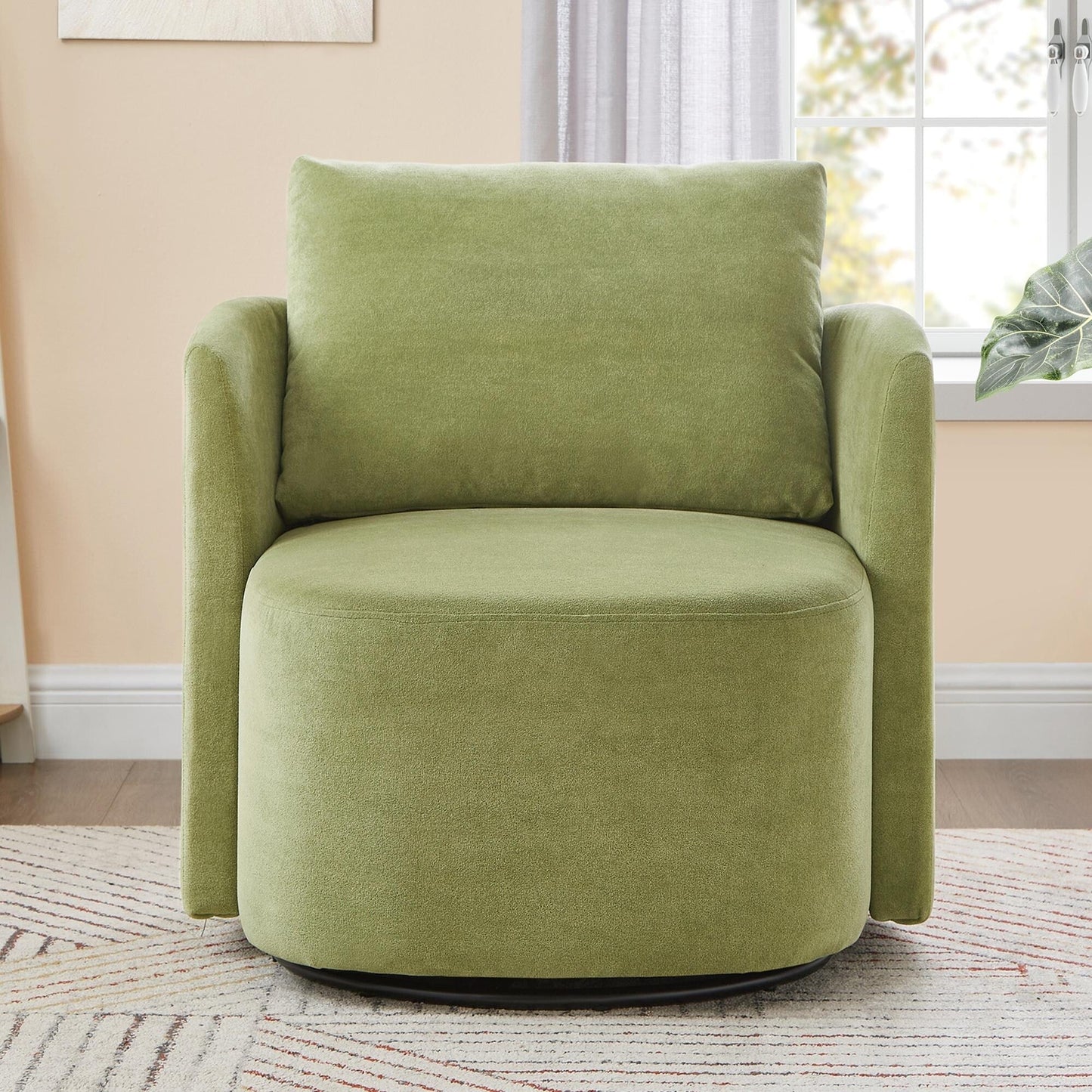 29.9inch Accent Barrel Armchair