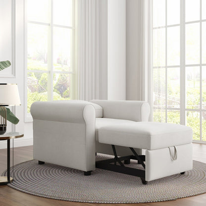 3-in-1 Sofa Bed Chair Convertible Sleeper Chair Bed Sofa Lounger Chair