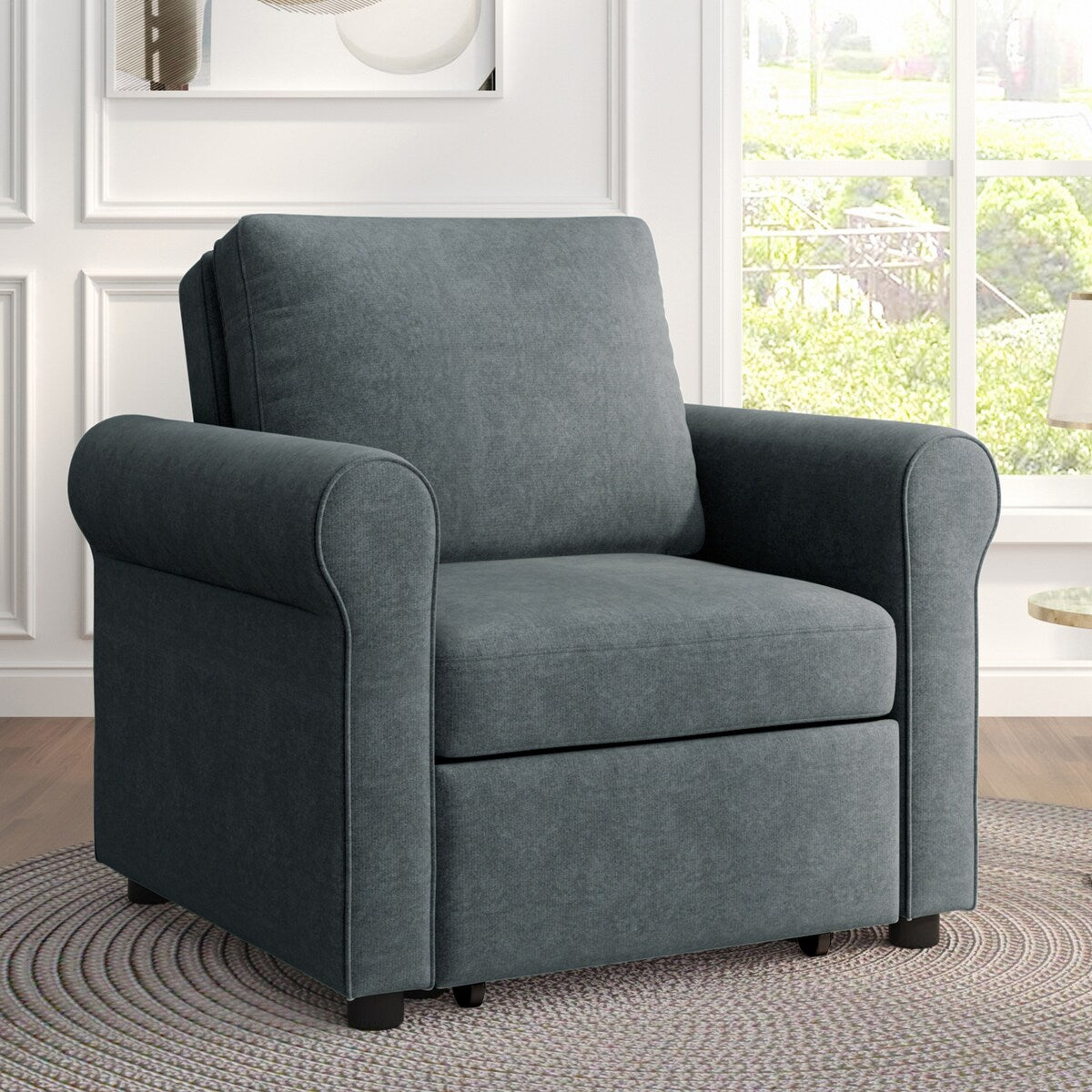 3-in-1 Sofa Bed Chair Convertible Sleeper Chair Bed Sofa Lounger Chair
