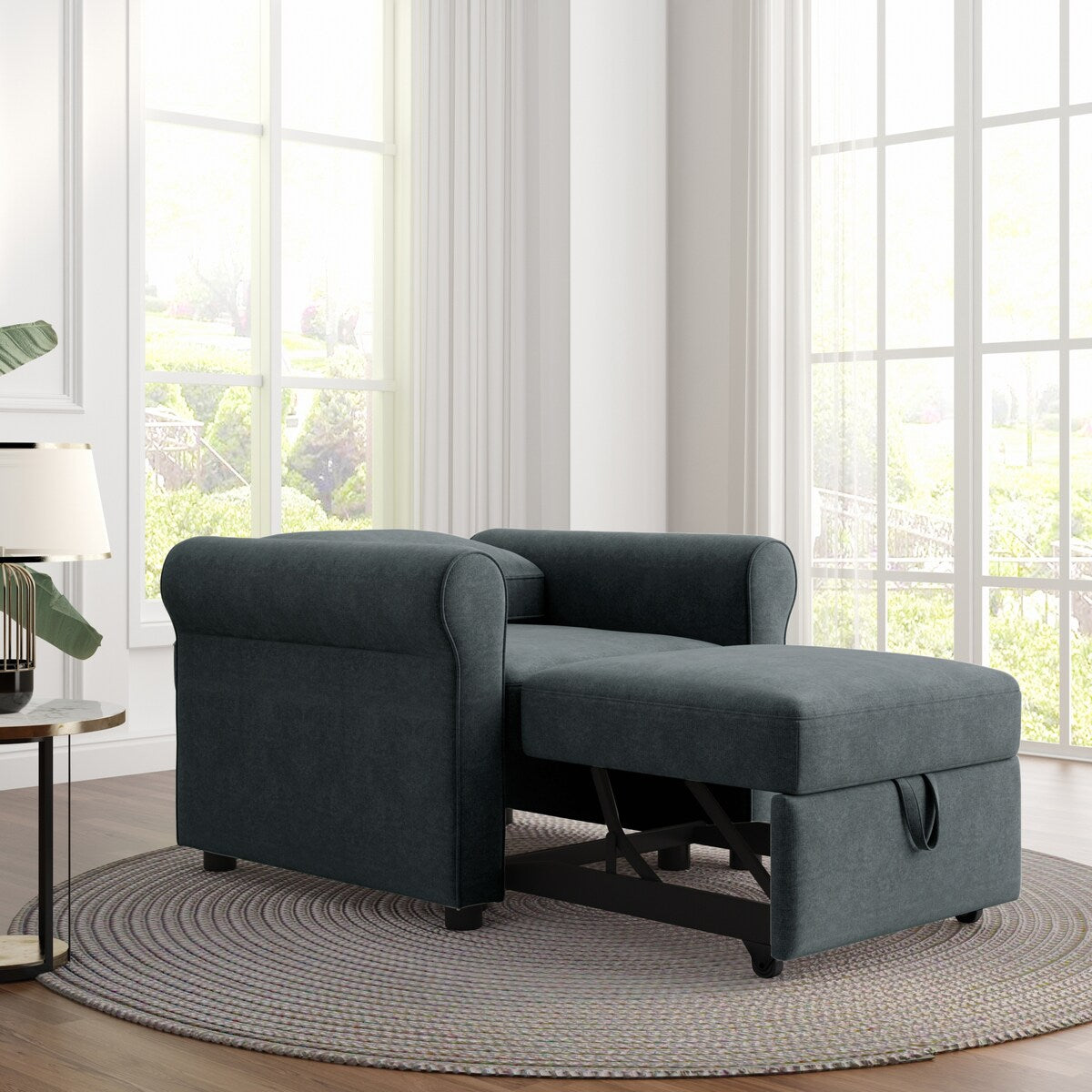 3-in-1 Sofa Bed Chair Convertible Sleeper Chair Bed Sofa Lounger Chair