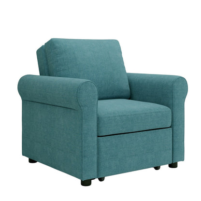 3-in-1 Sofa Bed Chair Convertible Sleeper Chair Bed Sofa Lounger Chair