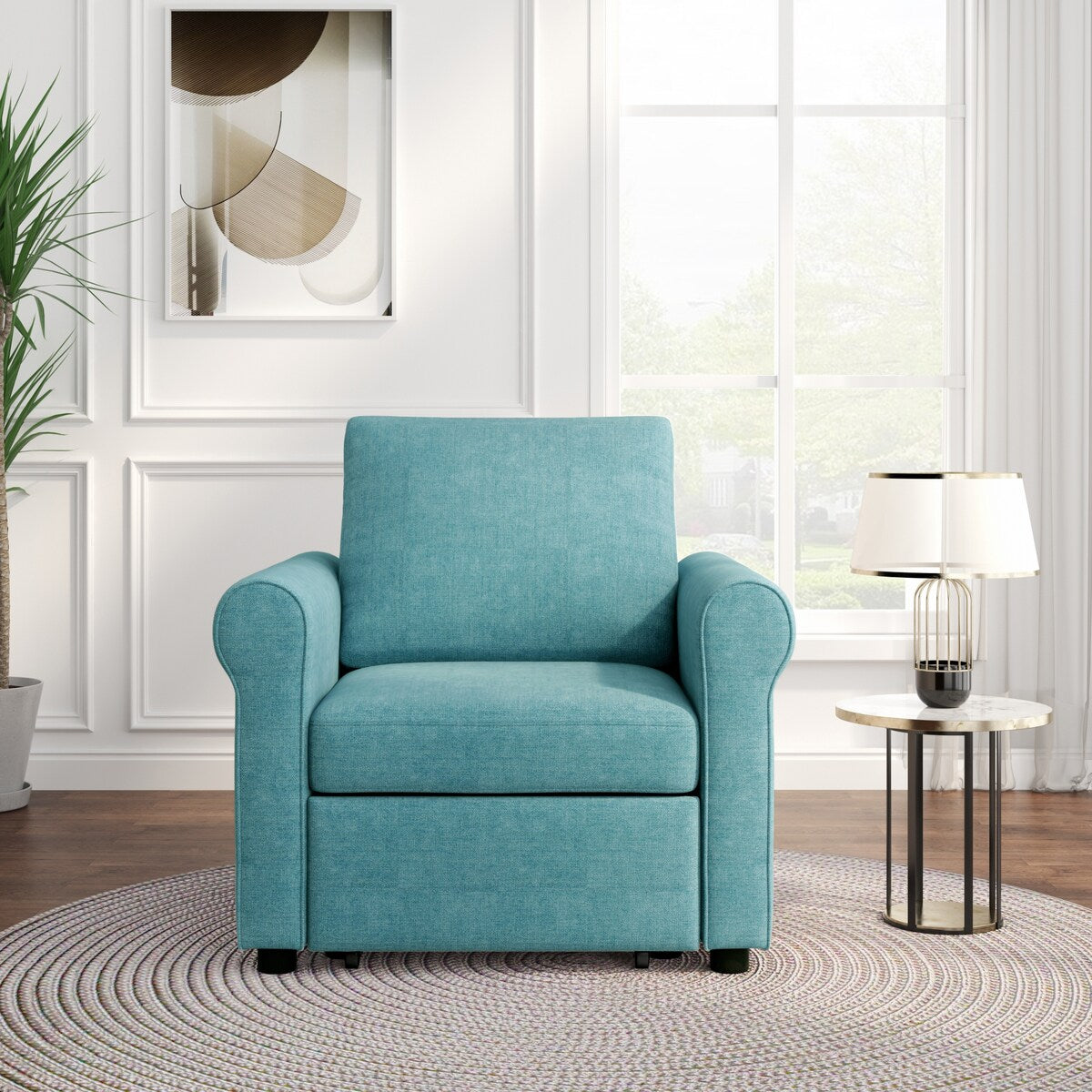 3-in-1 Sofa Bed Chair Convertible Sleeper Chair Bed Sofa Lounger Chair