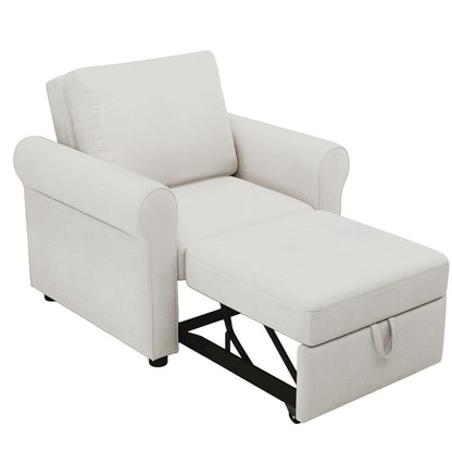 3-in-1 Sofa Bed Chair Convertible Sleeper Chair Bed Sofa Lounger Chair