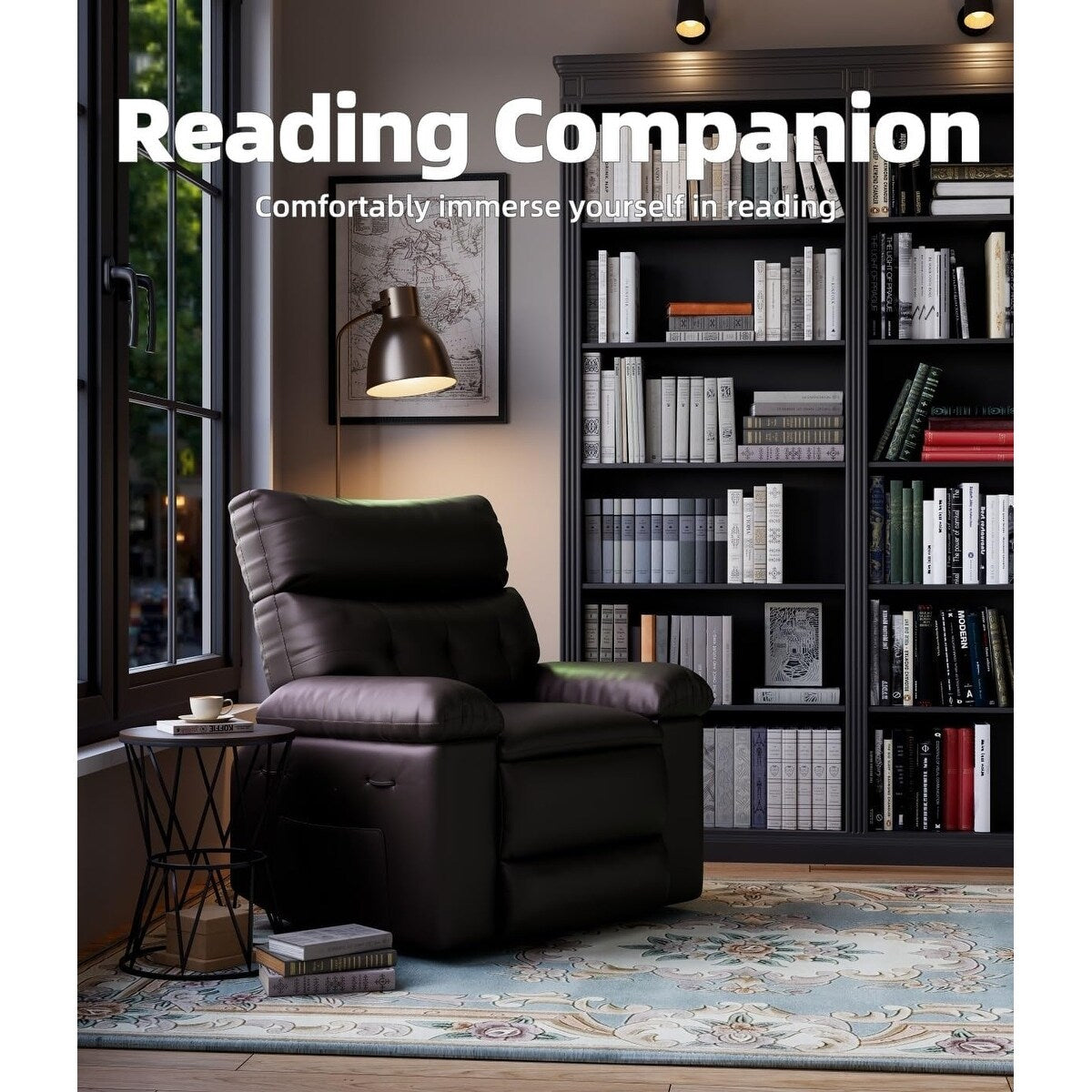 360° Swivel Oversized Recliner Chairs with Heat and Massage - Lazy Recliner Chair