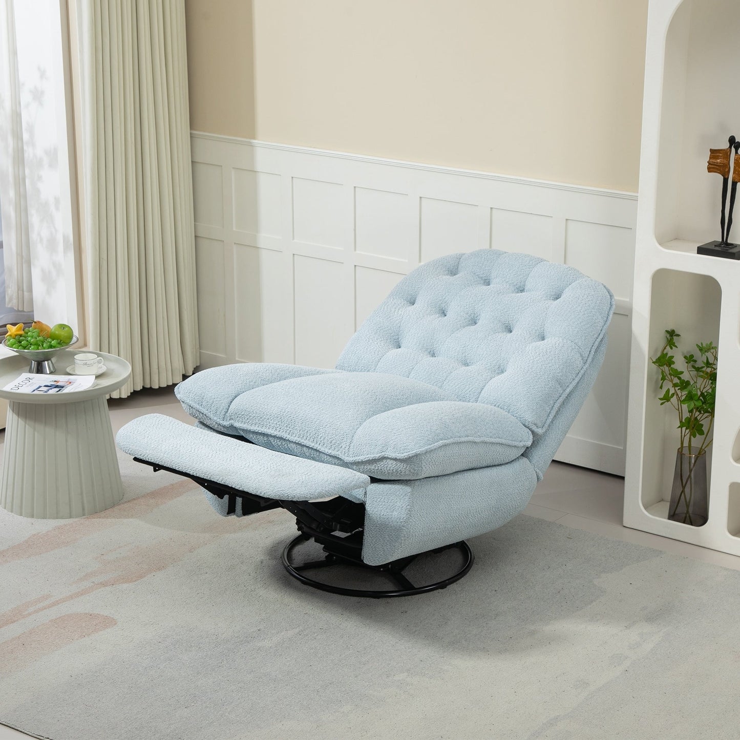 360 degrees Swivel Recliner Adjustable Sofa Chair Set of 2