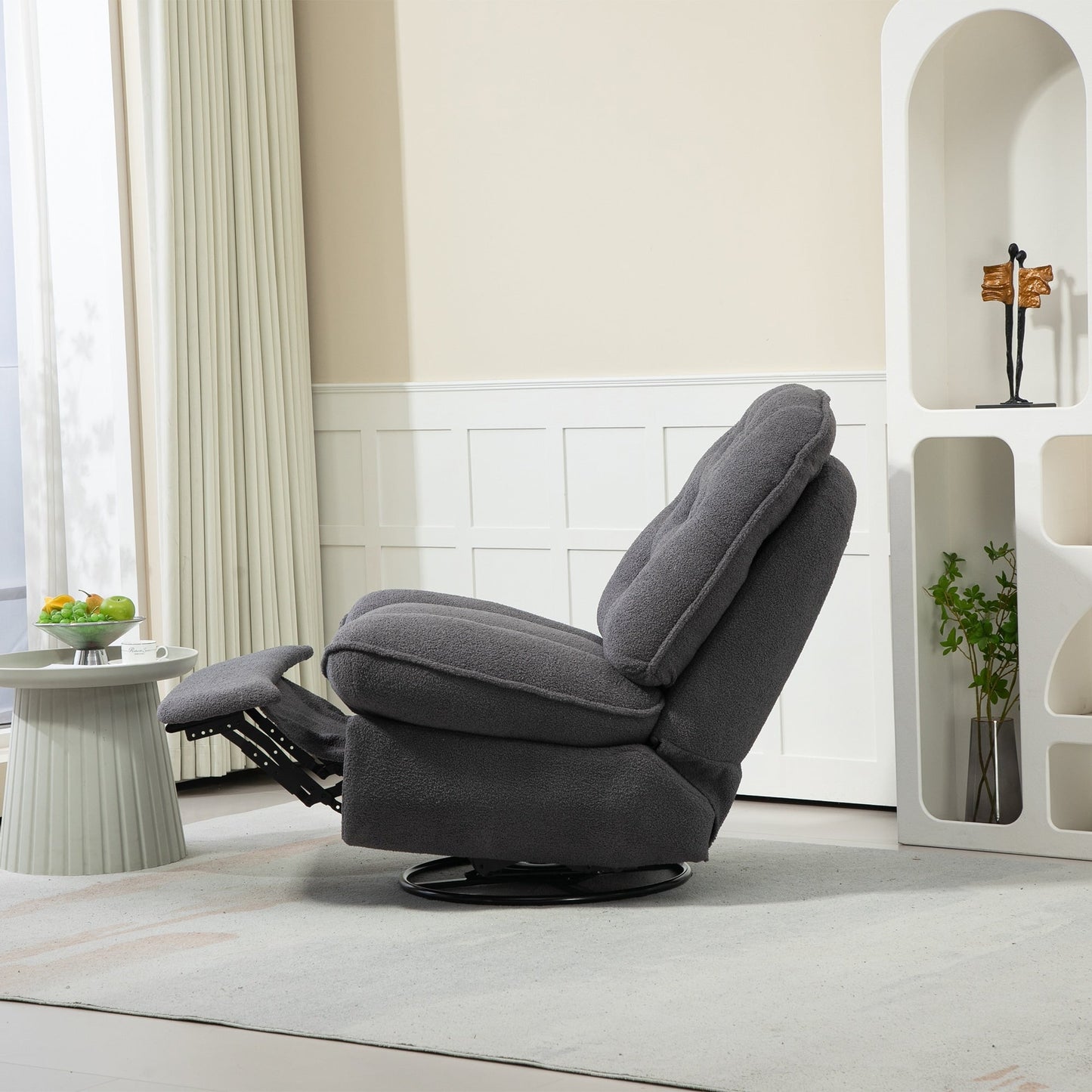 360 degrees Swivel Recliner Adjustable Sofa Chair Set of 2