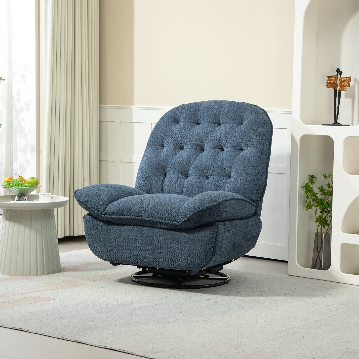 360 degrees Swivel Recliner Adjustable Sofa Chair Set of 2