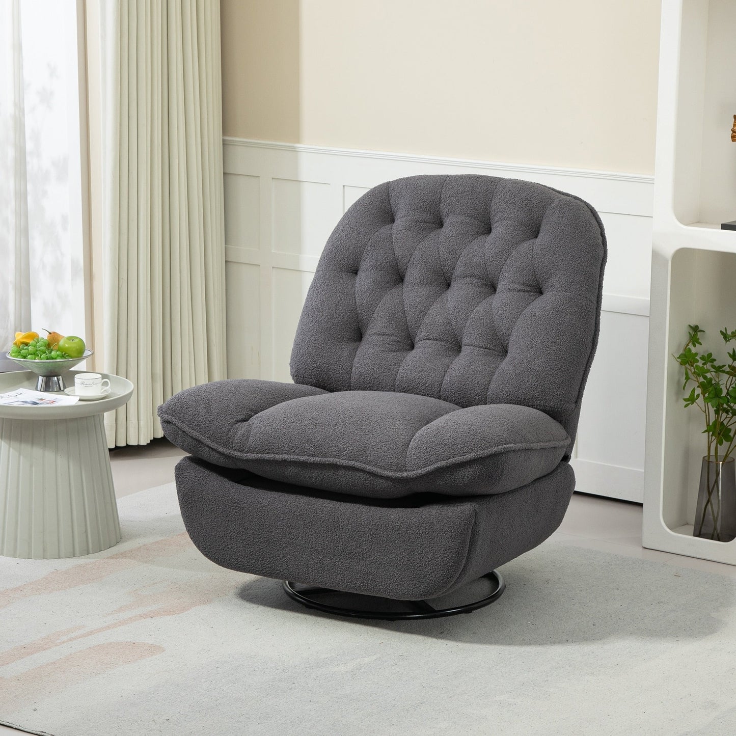 360 degrees Swivel Recliner Adjustable Sofa Chair Set of 2