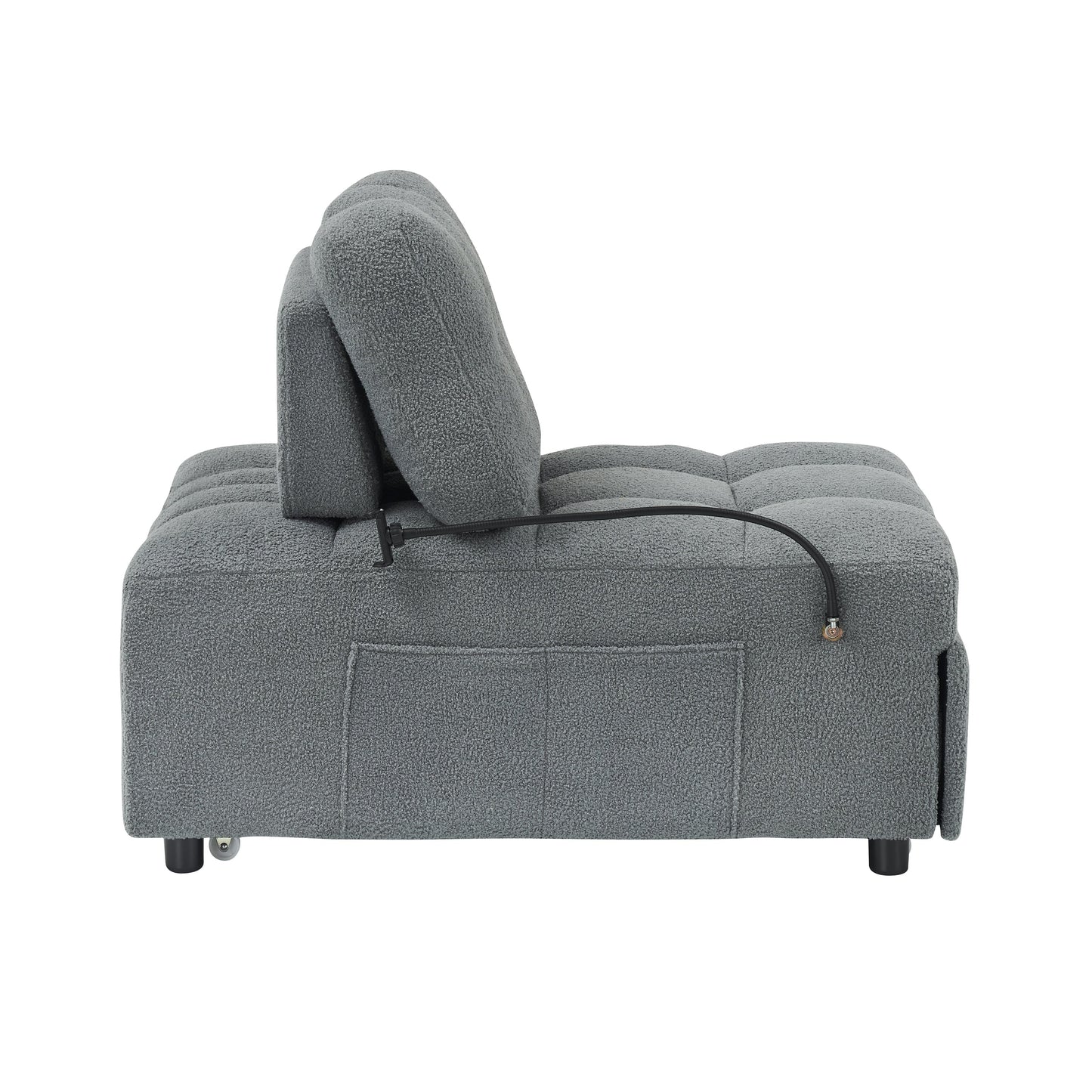 40.2-Inch Convertible Sofa Bed for Living Room or Office Use