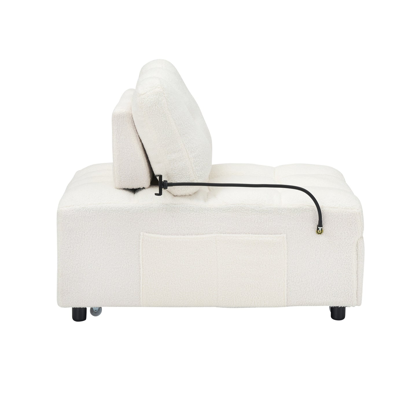 40.2-Inch Convertible Sofa Bed for Living Room or Office Use