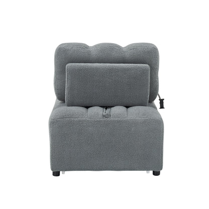 40.2-Inch Convertible Sofa Bed for Living Room or Office Use