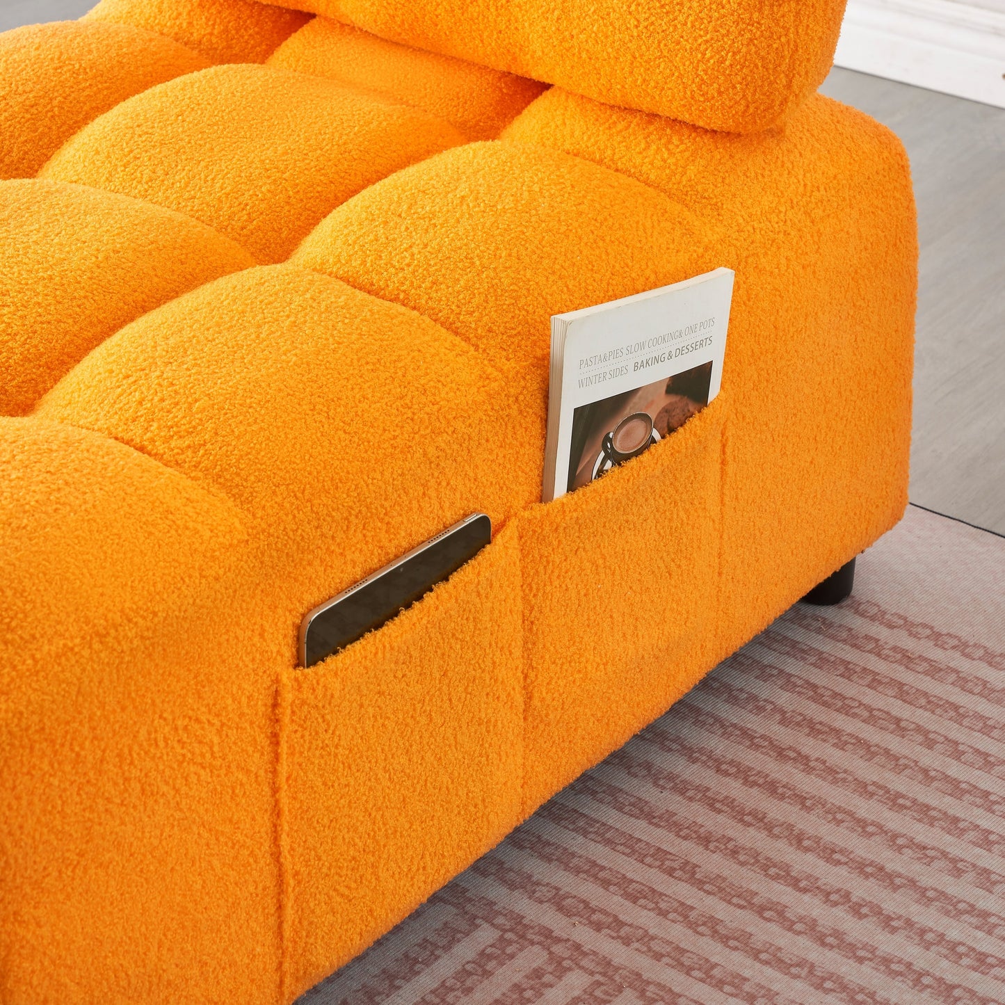 40.2-Inch Convertible Sofa Bed for Living Room or Office Use