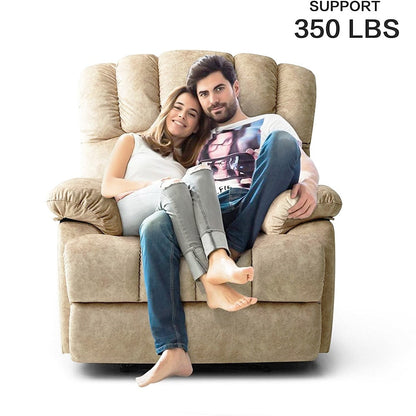 41W Oversized Manual Recliner Chair ,Extra Wide Sofa Recliners