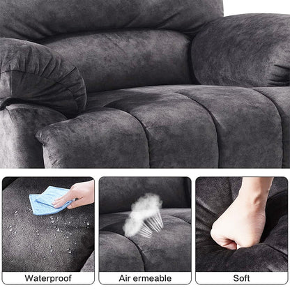 41W Oversized Manual Recliner Chair ,Extra Wide Sofa Recliners
