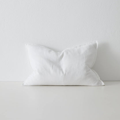 Como Linen Stonewashed Vintage Look Lumbar Cushion