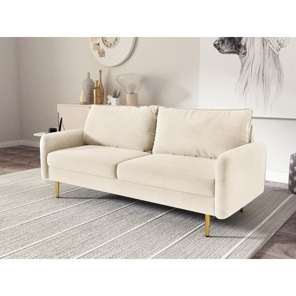 70'' Velvet Square Arm Sofa