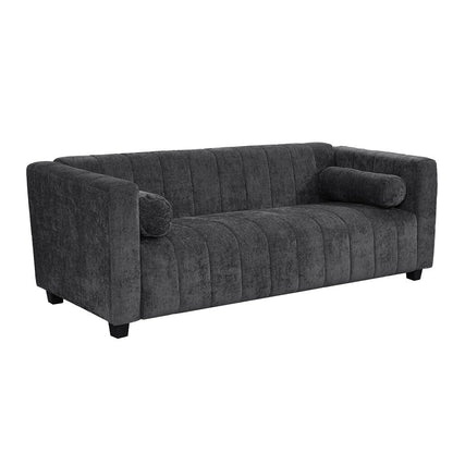 78.7 Chenille Upholstered Sofa with Legs