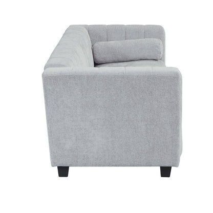 78.7 Chenille Upholstered Sofa with Legs