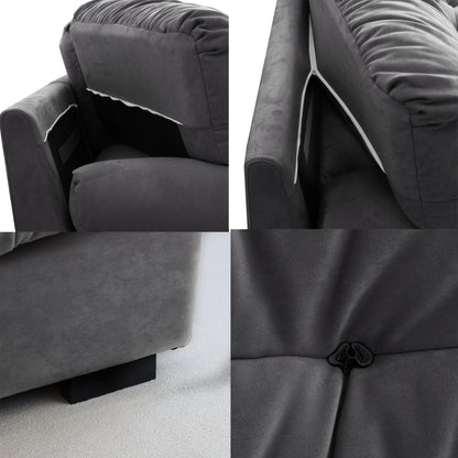 89 Tufted Sofa Cloud Shaped Couch