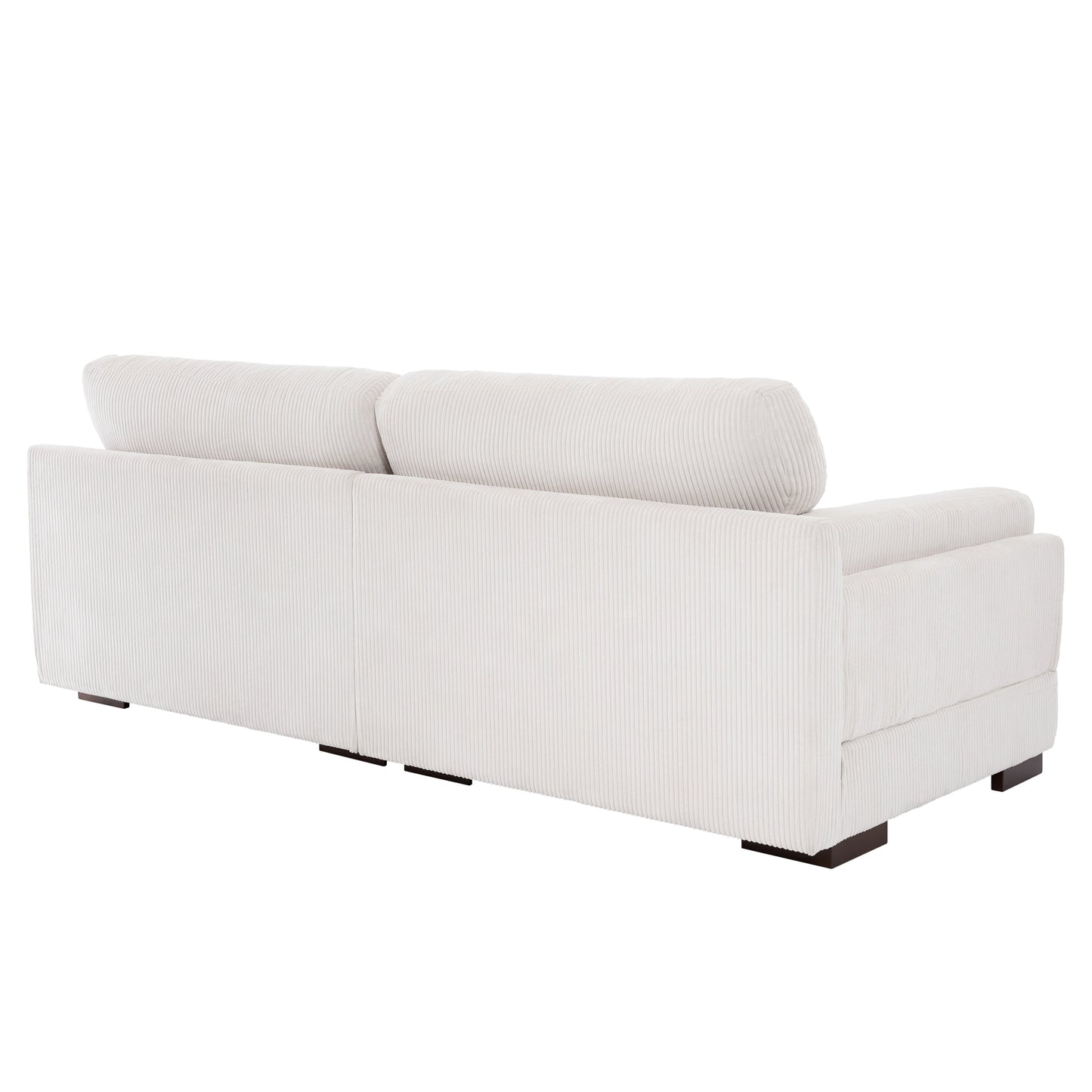 90 Loveseat Sofa Modern and Cozy Corduroy Couch