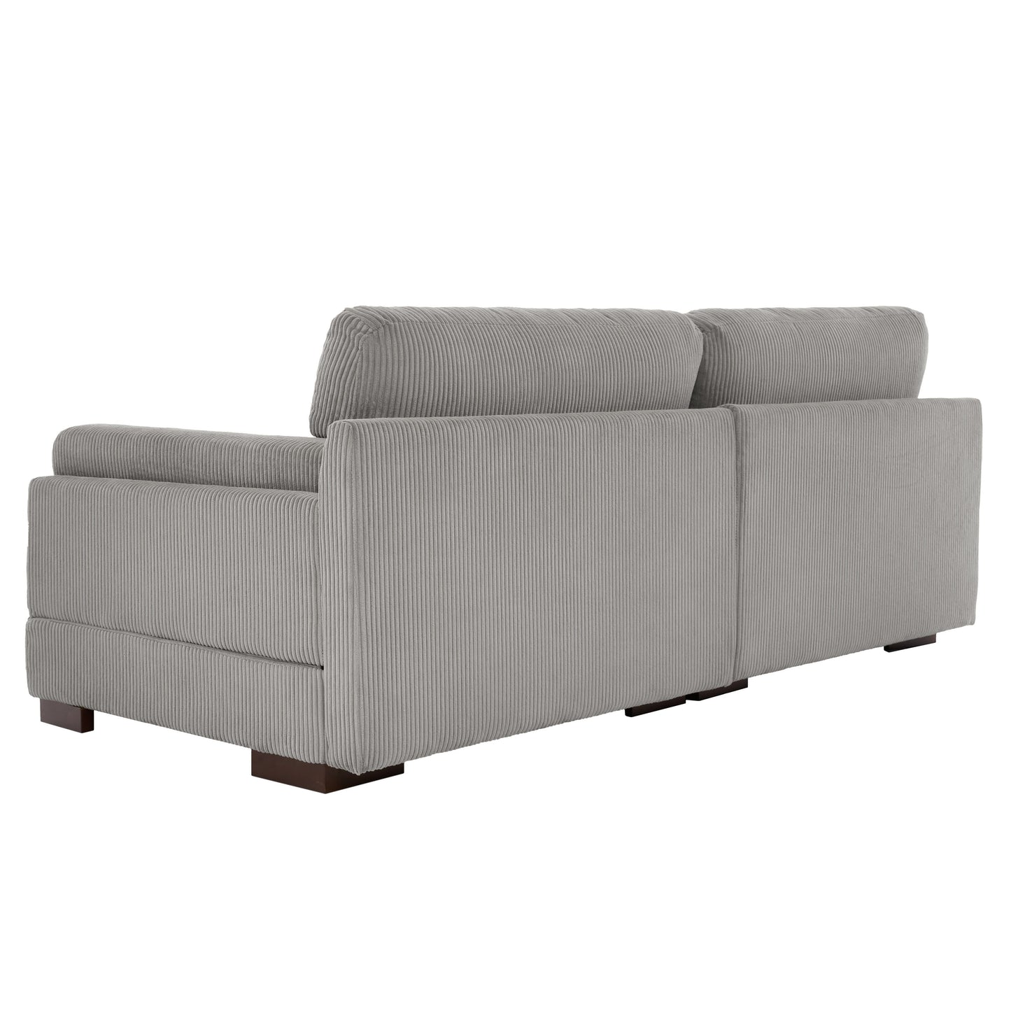90 Loveseat Sofa Modern and Cozy Corduroy Couch