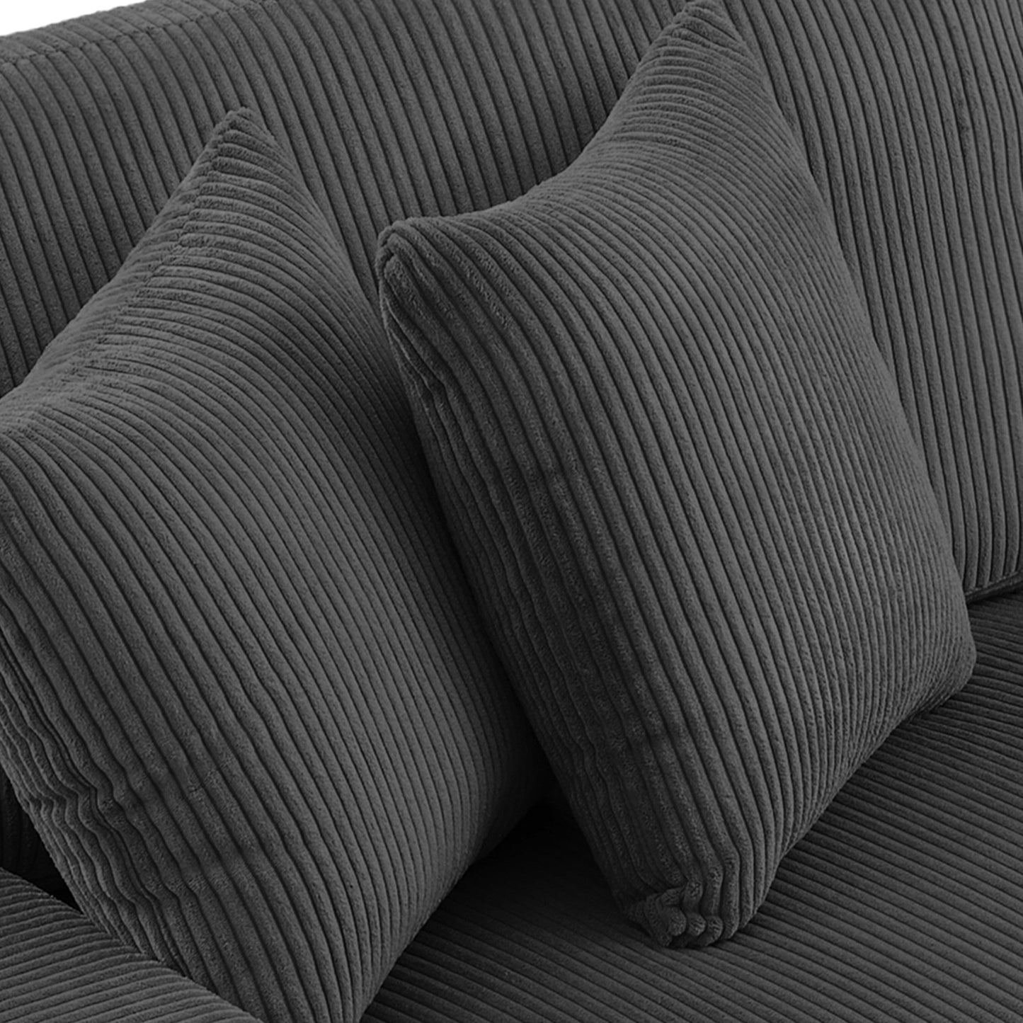 90 Loveseat Sofa Modern and Cozy Corduroy Couch