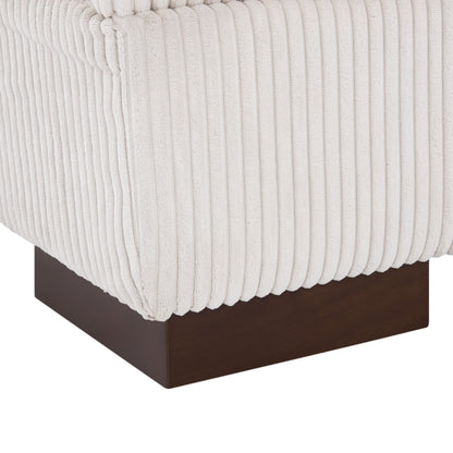 90 Loveseat Sofa Modern and Cozy Corduroy Couch