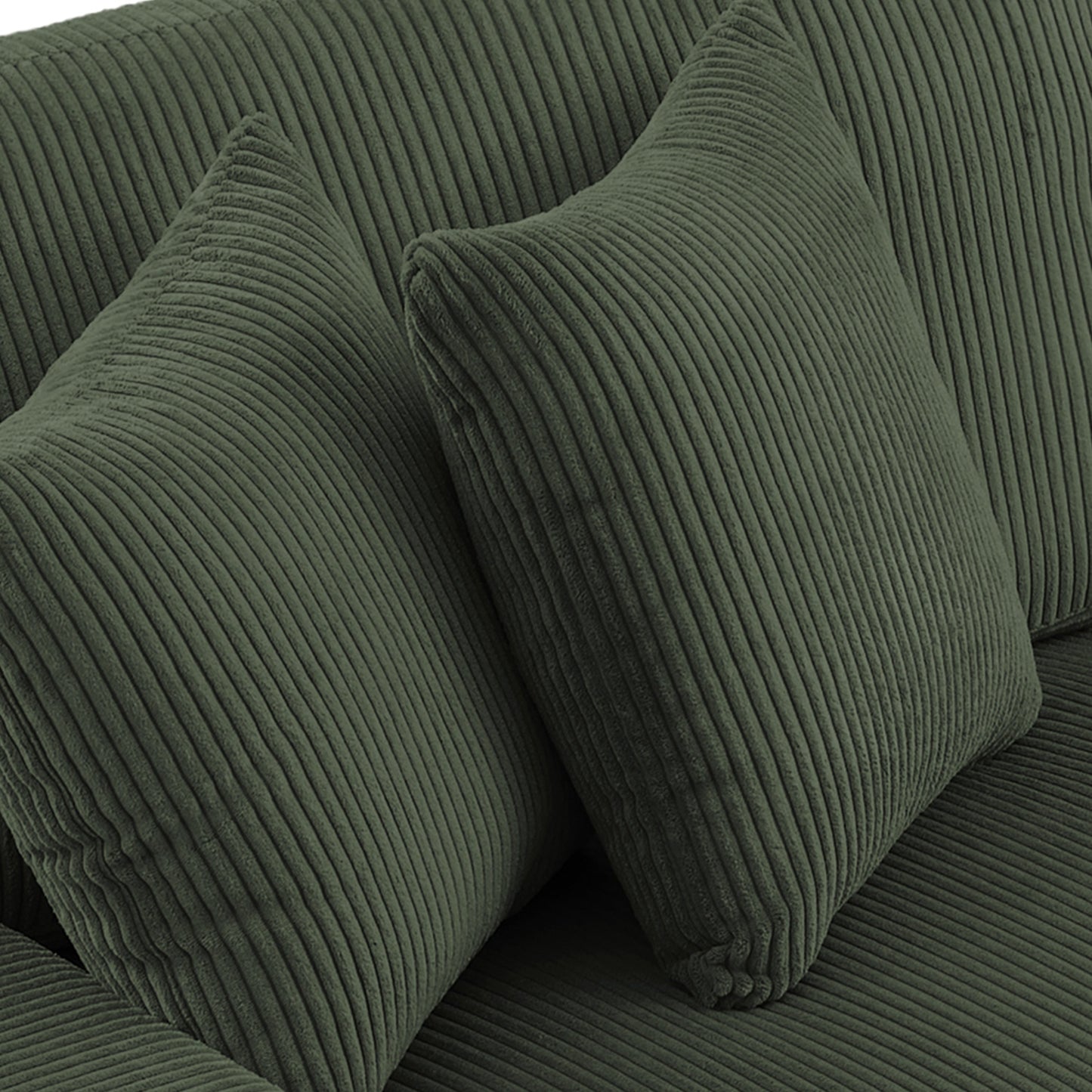 90 Loveseat Sofa Modern and Cozy Corduroy Couch