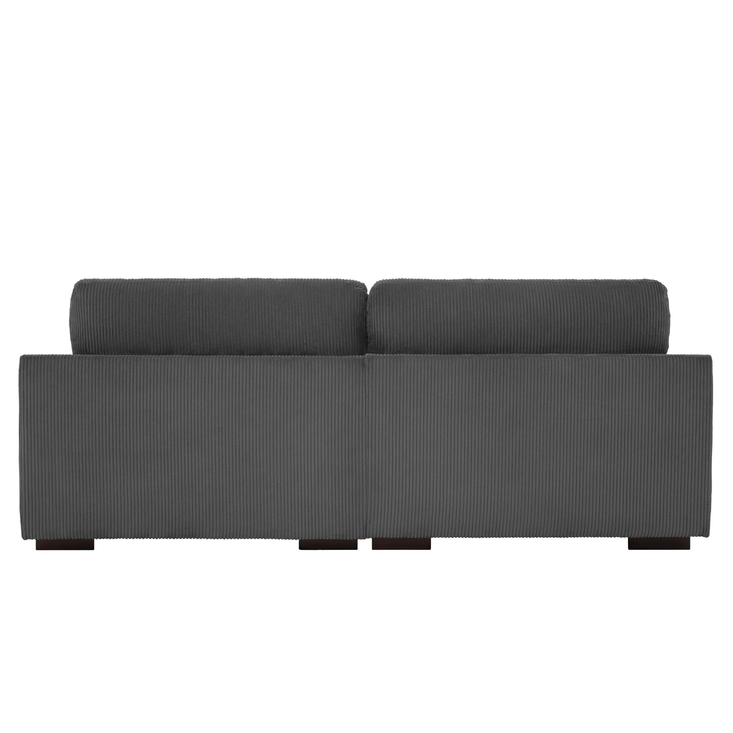 90 Loveseat Sofa Modern and Cozy Corduroy Couch