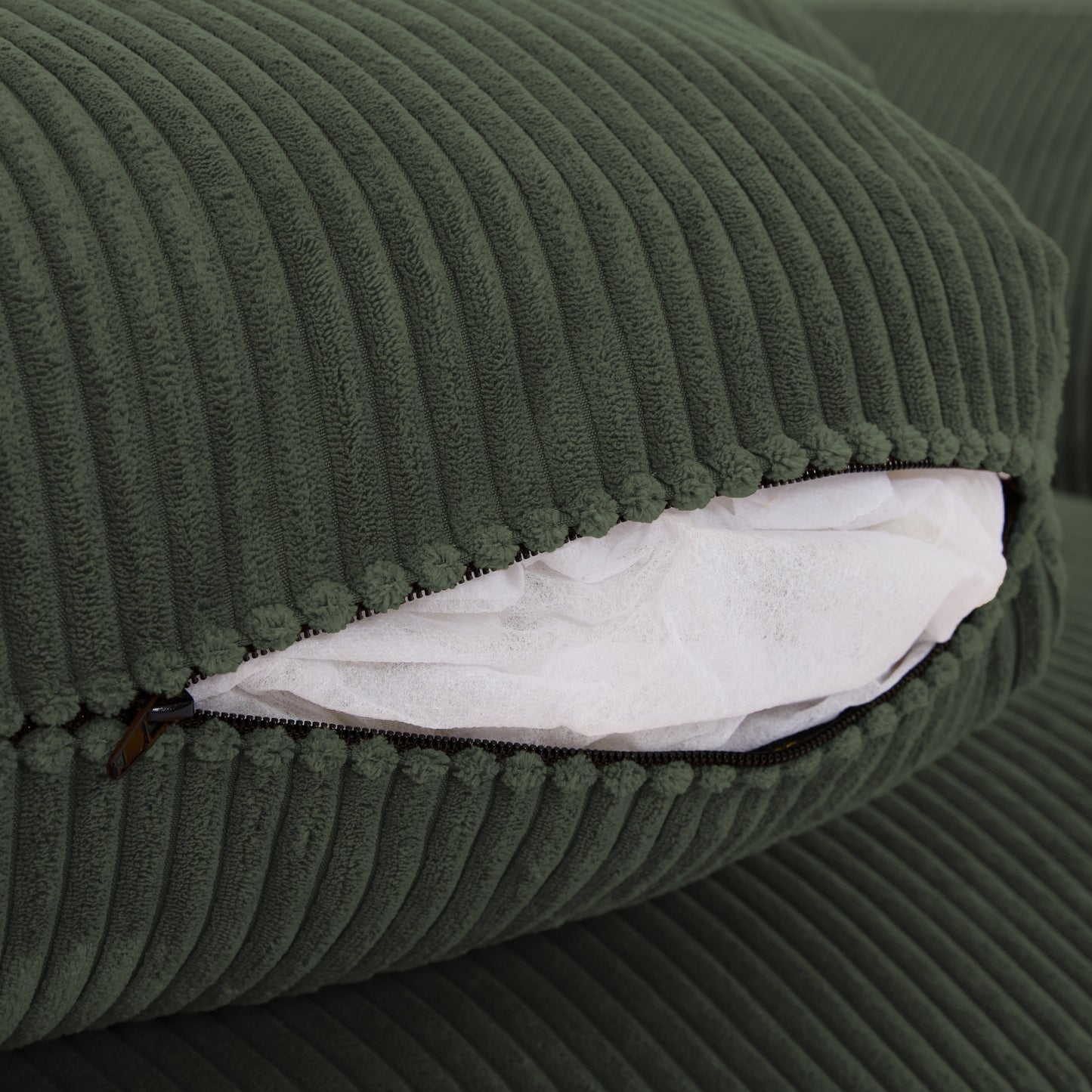 90 Loveseat Sofa Modern and Cozy Corduroy Couch