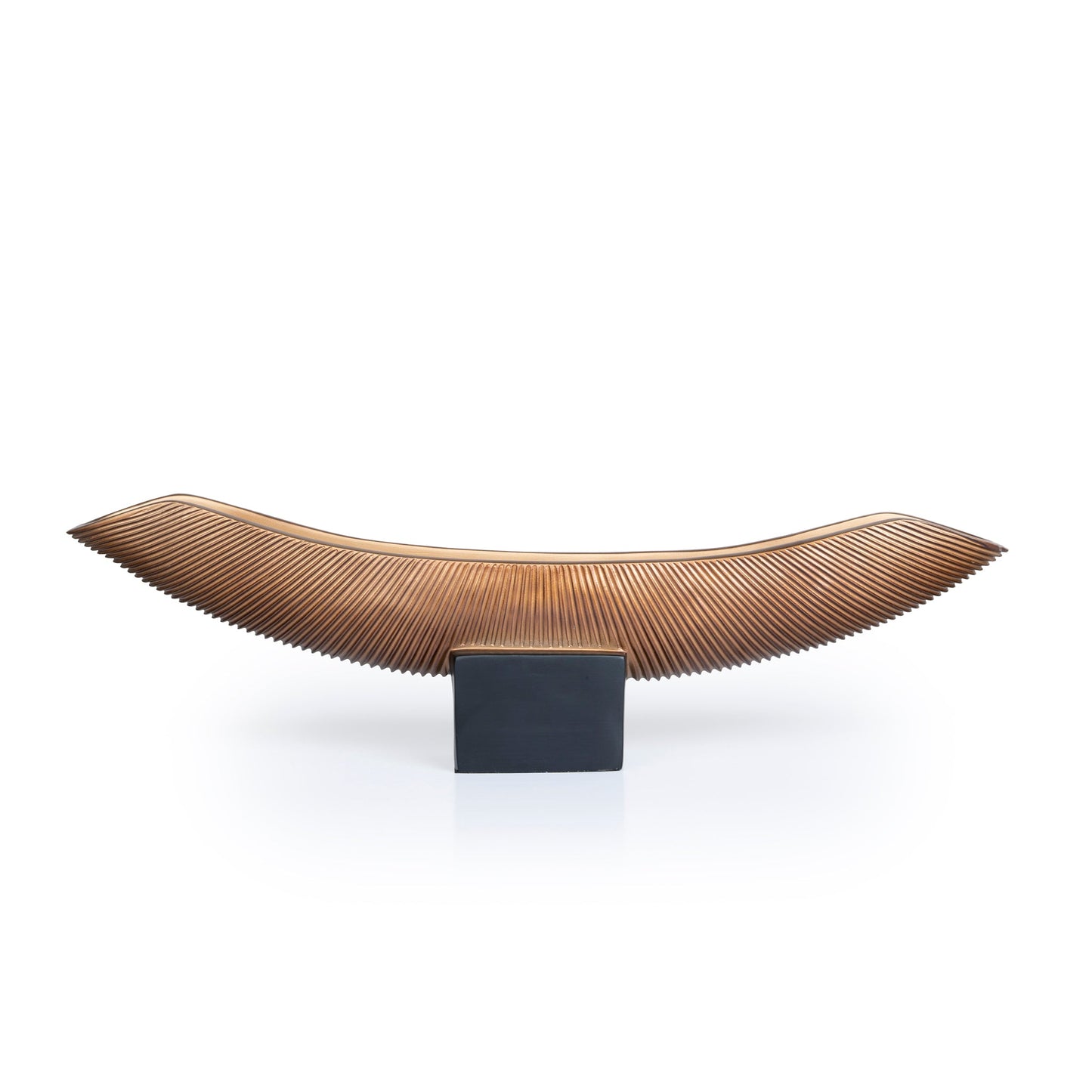 Ardoro Decorative Boat Vase - Brown