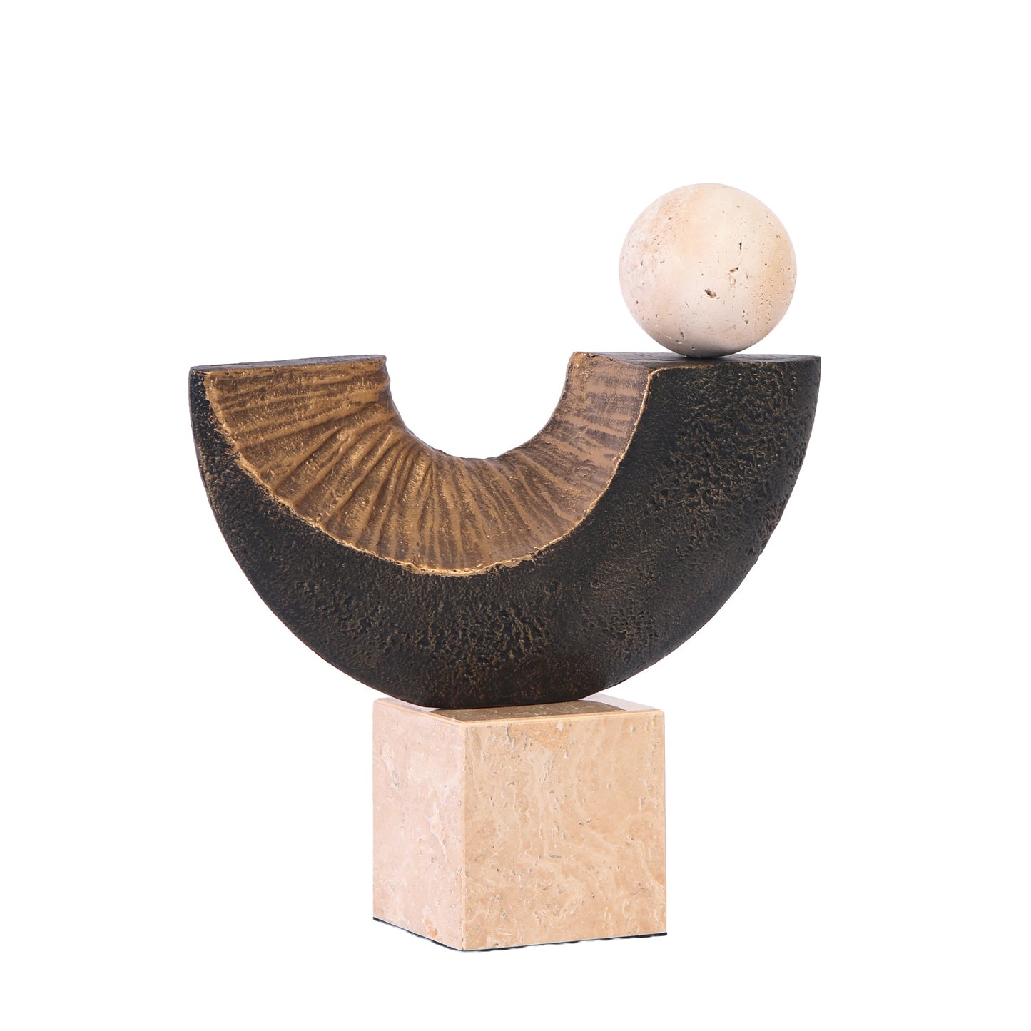 Bruni Balance Sculpture - Dark Bronze