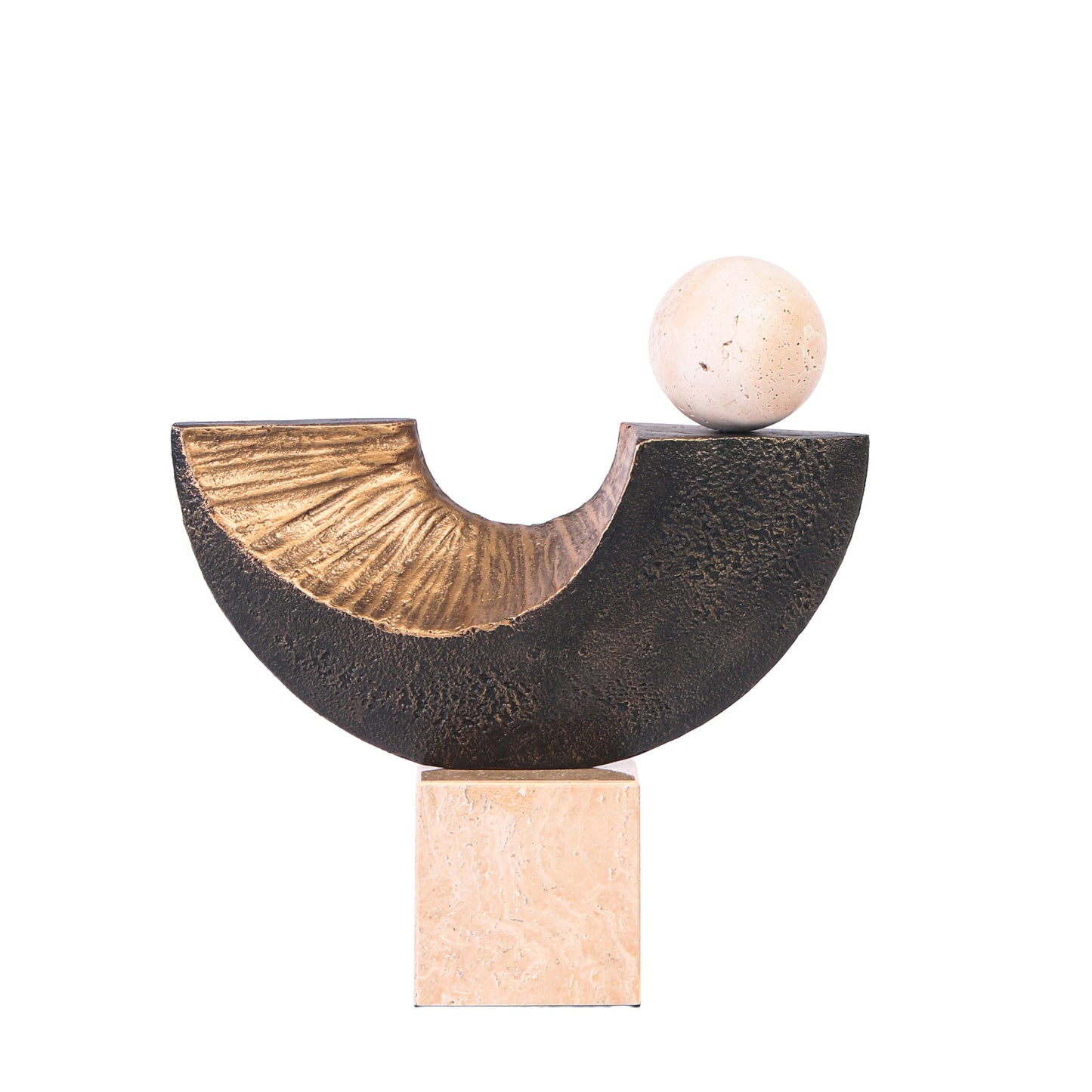 Bruni Balance Sculpture - Dark Bronze